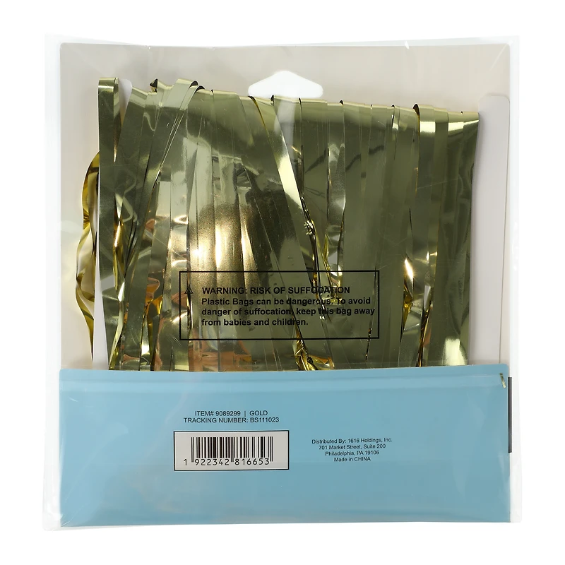 gold fringe backdrop 48in x 60in