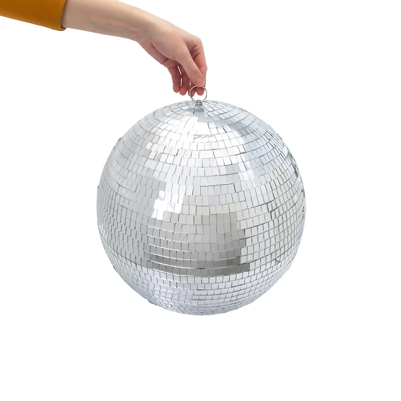 Silver Disco Ball 16in