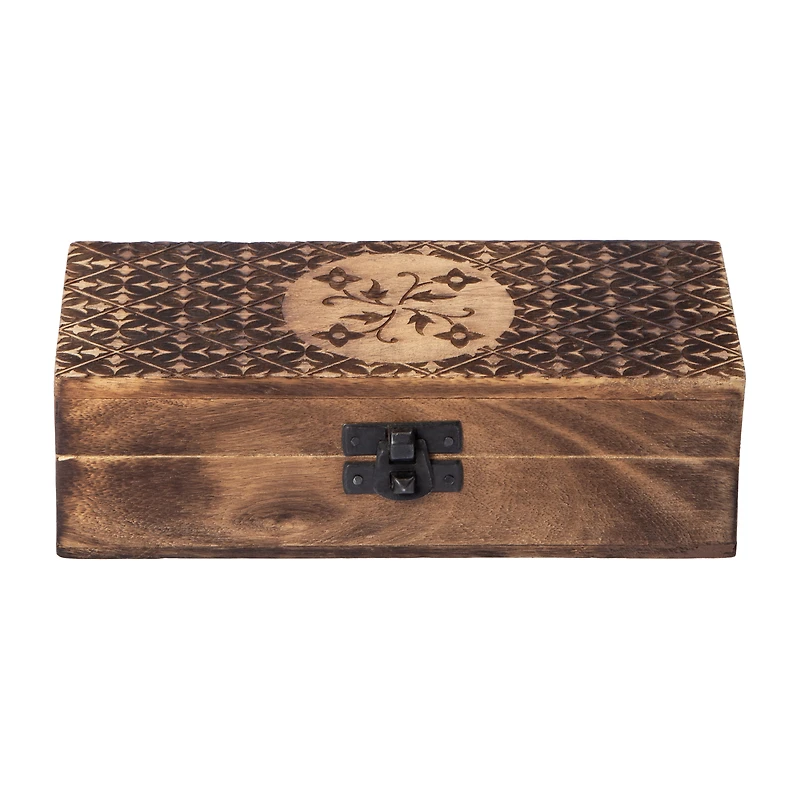 Engraved Wooden Box