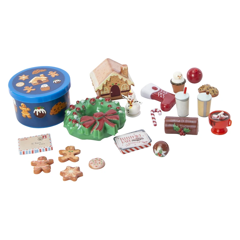 Teeny Tinies Holiday Party 20-Piece Play Set