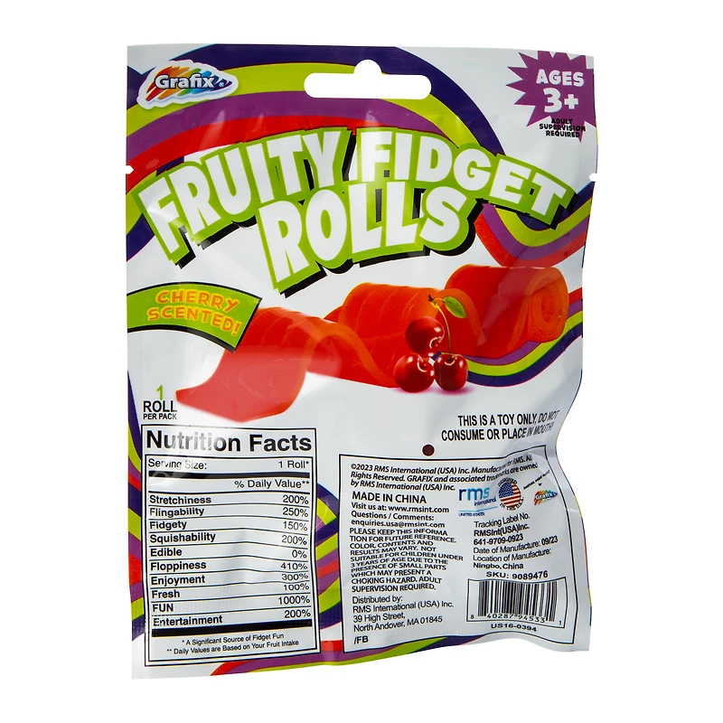 Fruity Fidget Rolls Toy