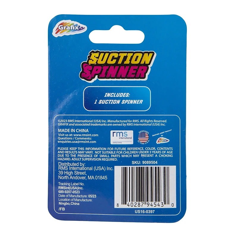 Grafix® Suction Spinner Toy