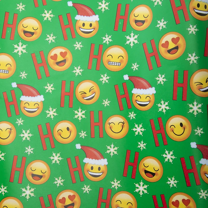 Kids Holiday Gift Wrapping Paper 50 Sq ft