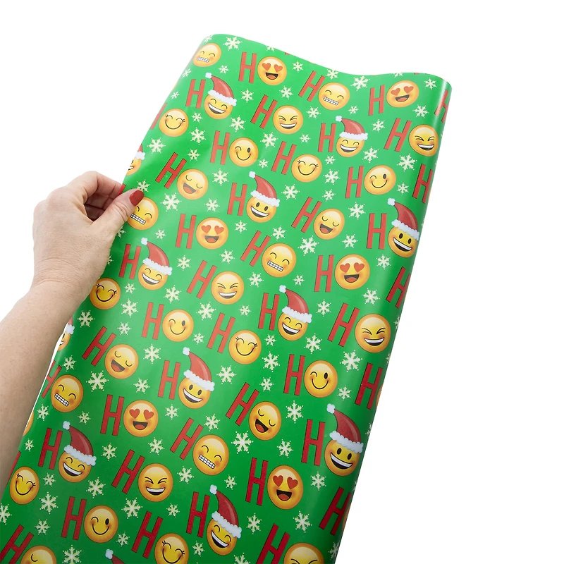 Kids Holiday Gift Wrapping Paper 50 Sq ft