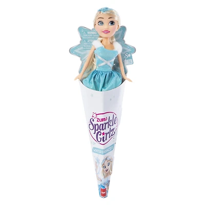 zuru sparkle girlz™ winter princess doll 10.5in