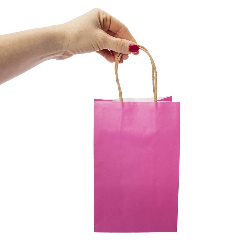 Small Kraft Gift Bags 8-Pack