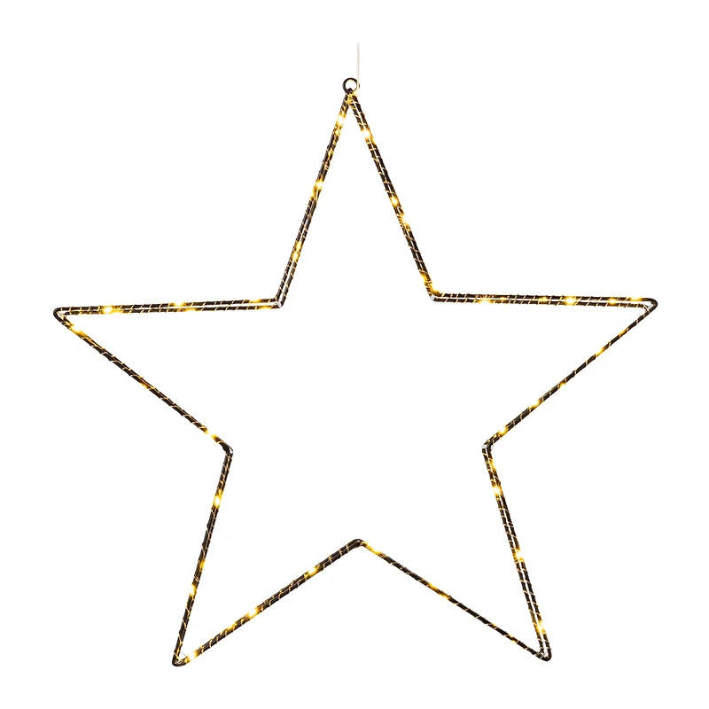 LED hanging star 18in