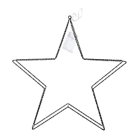 LED hanging star 18in