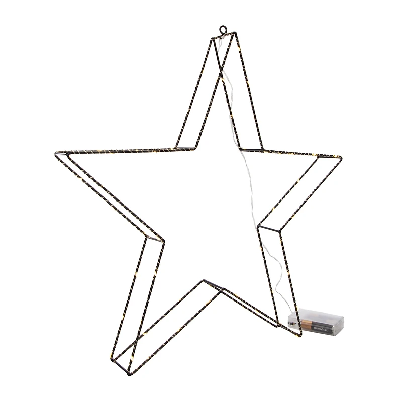 LED hanging star 18in