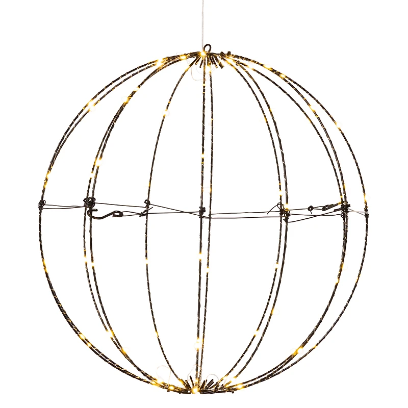 LED Hanging Globe 18in