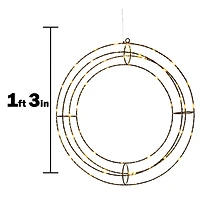 LED Wreath 15in