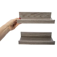 2-piece wall shelf set 10in