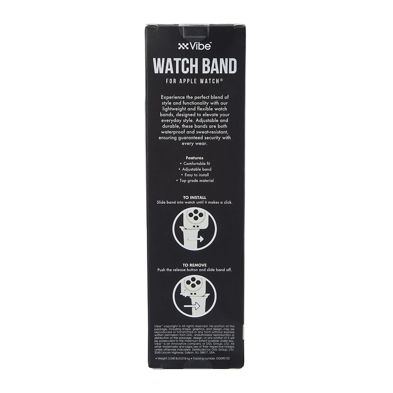 Adjustable Silicone Watchband For Apple Watch®