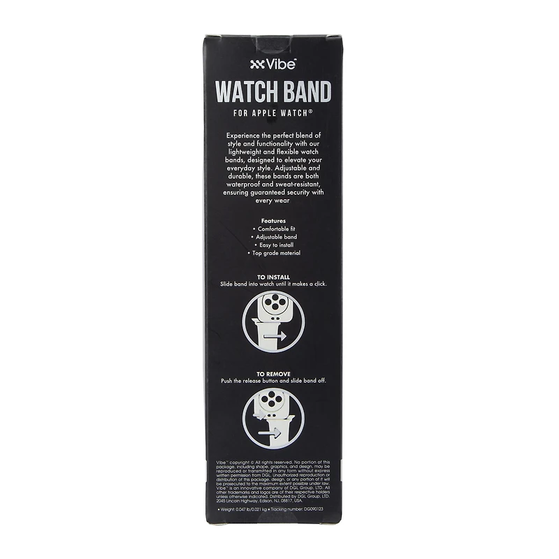 Adjustable Silicone Watchband For Apple Watch®