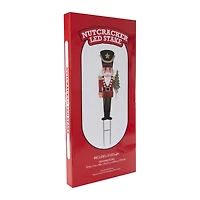 Holiday Nutcracker LED Stake 40in