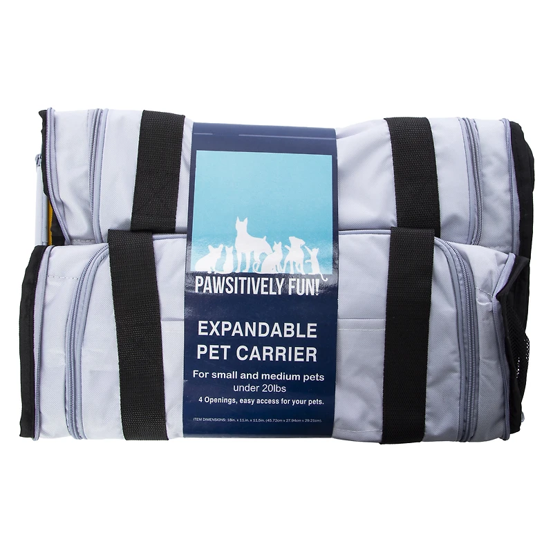 Expandable Pet Carrier For Pets Under 20lbs