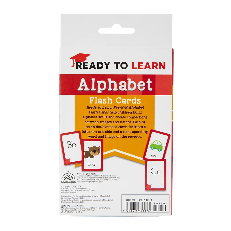 Ready To Learn Pre-K Flash Cards Set