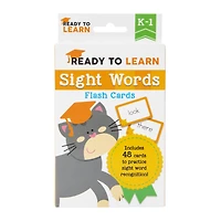 Ready To Learn K-1 Flash Cards Set - Sight Words