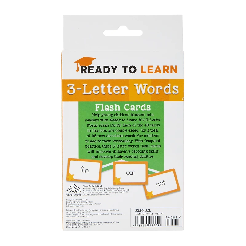 Ready To Learn K-1 Flash Cards Set