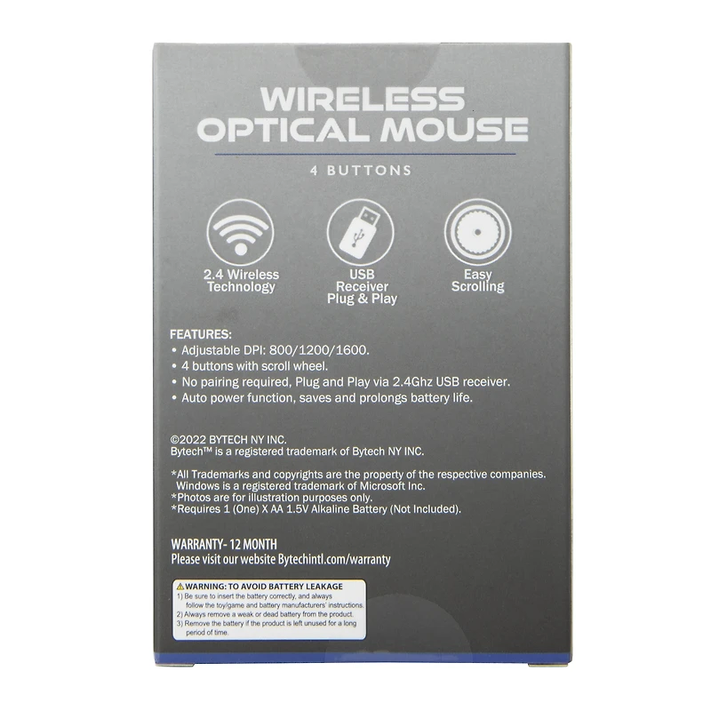Wireless Optical Mouse