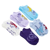 Disney 100 No-Show Socks 5-Pack