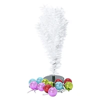 Mini Christmas Tree With Ornaments 10in