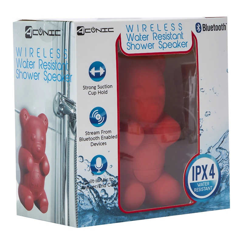 Molded Icon Wireless Shower Speaker