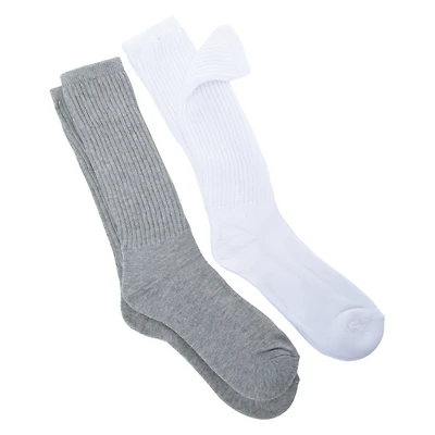 Ladies Slouch Socks 2-Pack