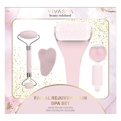 Vivaspa Facial Rejuvenation Spa 4-Piece Set