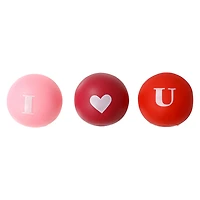 Valentine's Day Dog Ball Toys 3-Count