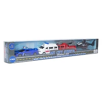 My City Streets Emergency Friction Vehicles 4-Count
