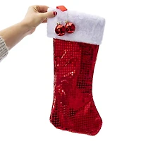 disco christmas stocking