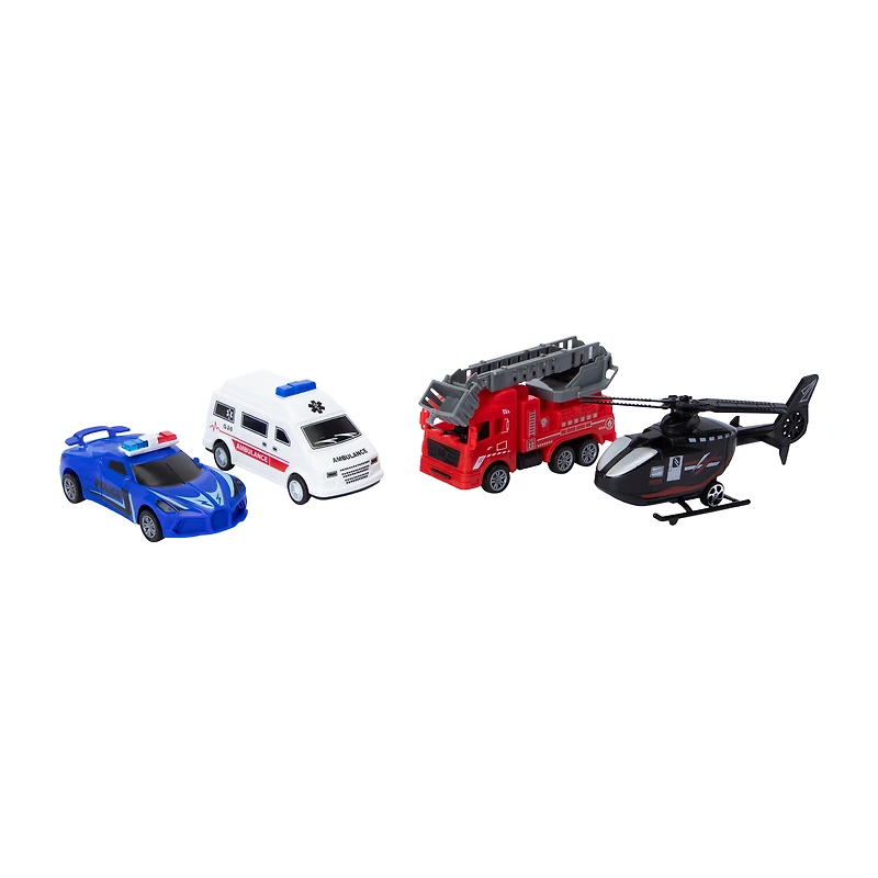 My City Streets Emergency Crew Toy Set
