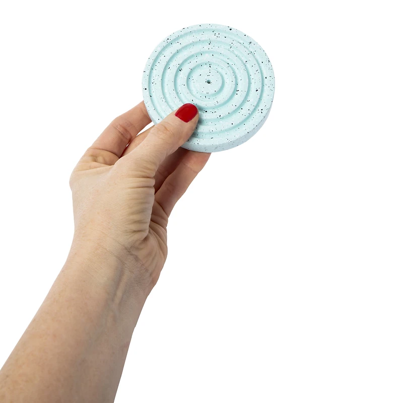 Spiral Terrazzo Incense Burner 3.5in