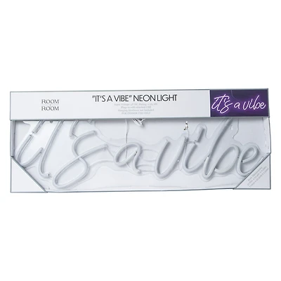 It's A Vibe Neon Light 27.6in x 10.4in