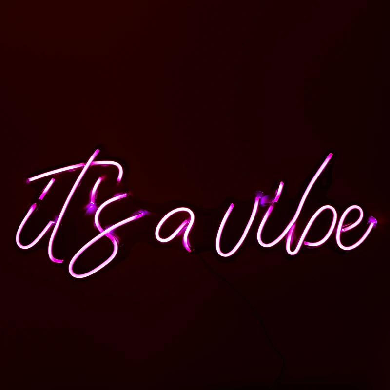 It's A Vibe Neon Light 27.6in x 10.4in