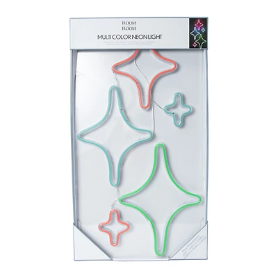Multicolor Neon Light 13in x 24in