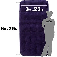 twin size air mattress 39in x 75in