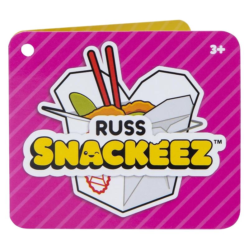 Russ Snackeez™ Food Plush