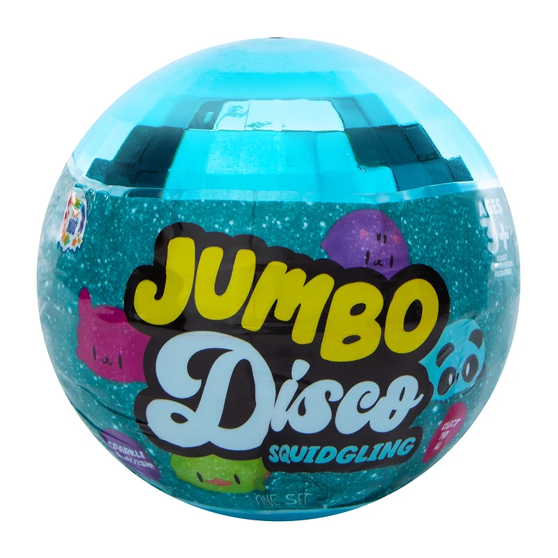 Jumbo Disco Squidgling Toy (Styles May Vary)