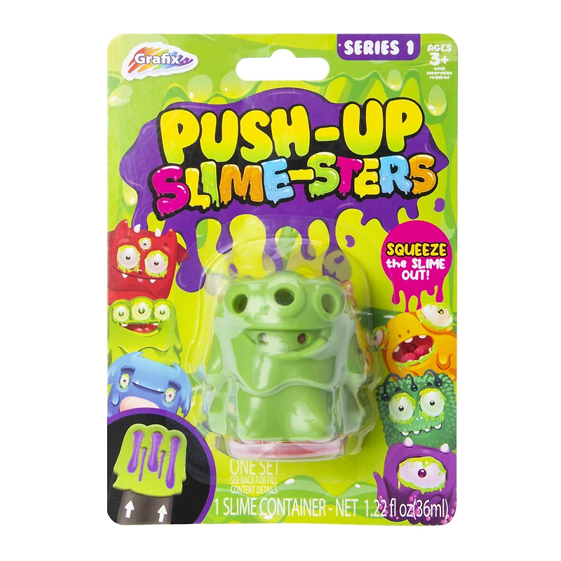 Push-Up Slime-Sters (Styles May Vary)