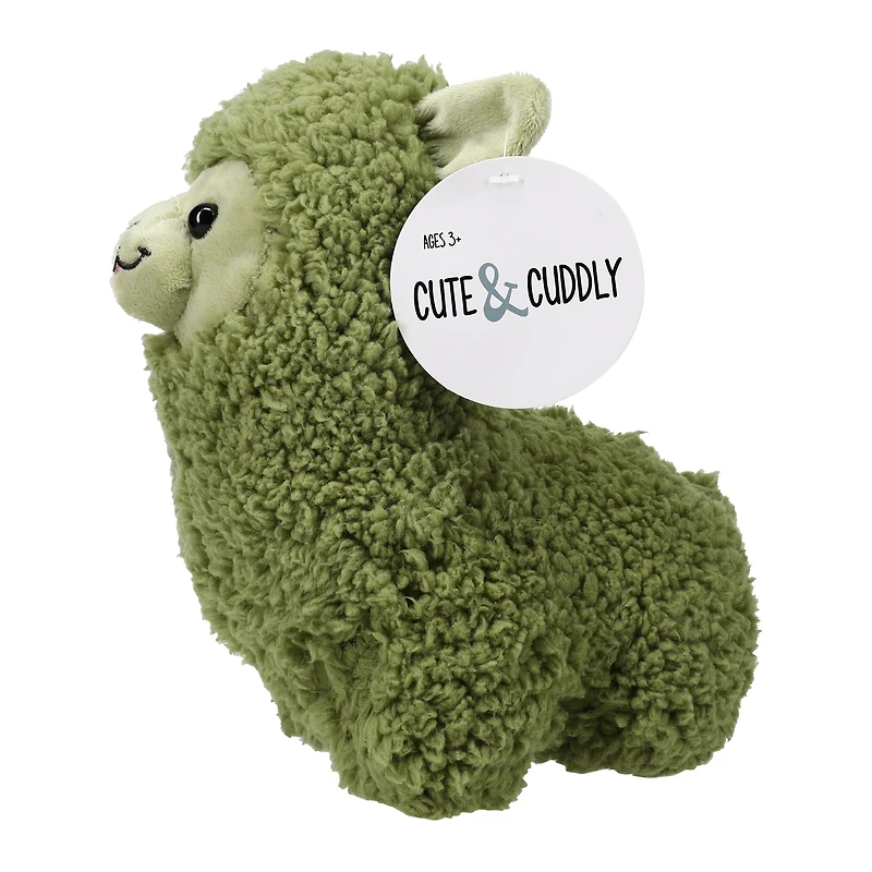 Standing Llama Plush 9in