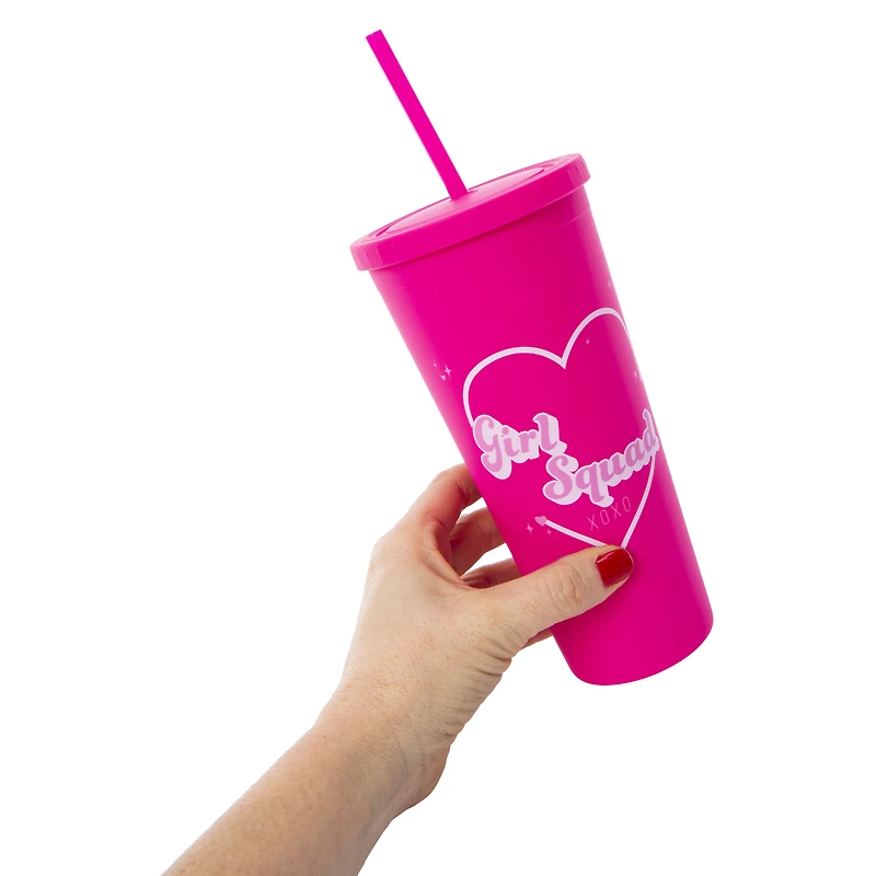 Candy Hearts Valentine's Day Tumbler 24oz