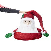 Collapsible Santa Claus Decoration 74in
