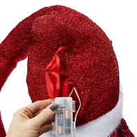 Collapsible Santa Claus Decoration 74in