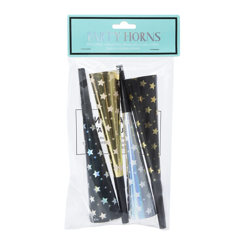 Party Horns 4-Count