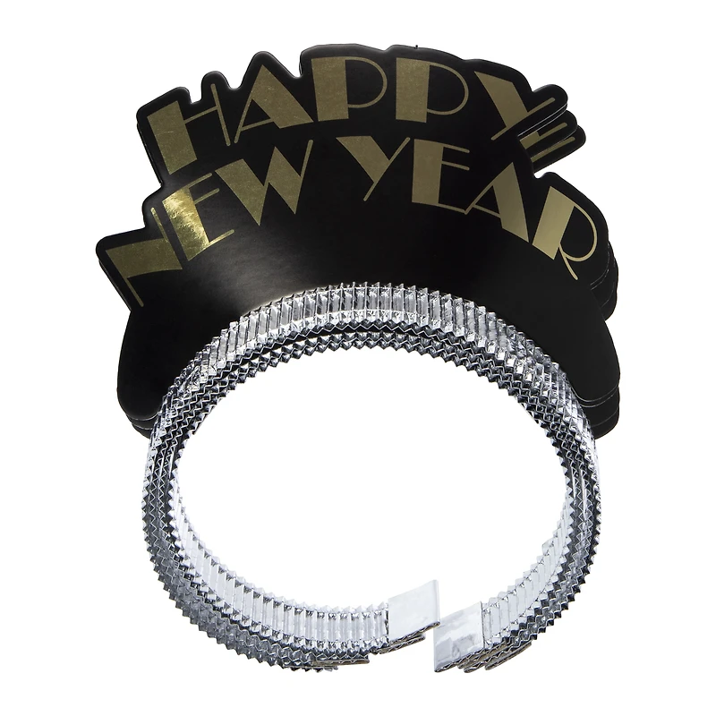 New Year's Eve Party Tiaras 4-Count