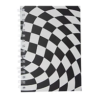 Spiral Notebook With Patches 6.14in x 8.27in