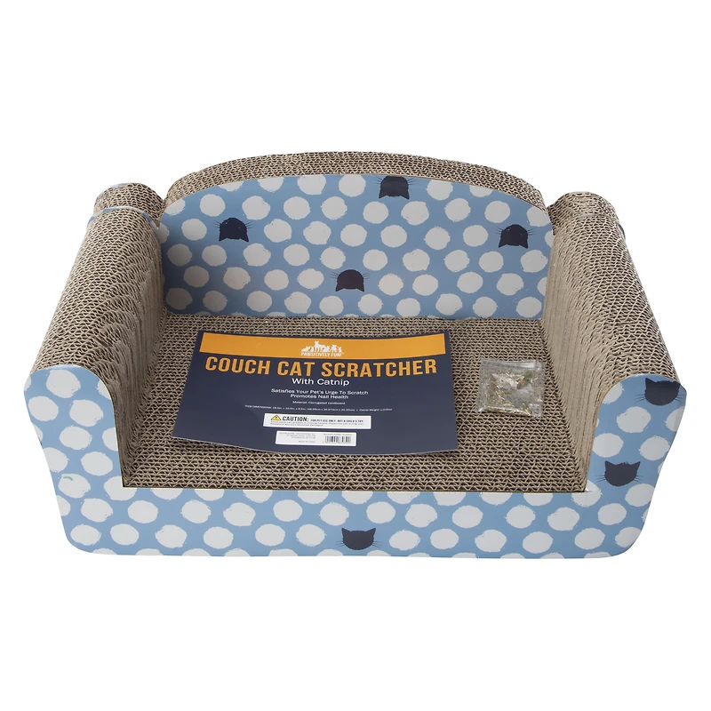 Cardboard Couch Cat Scratcher 18.5in x 10.5in