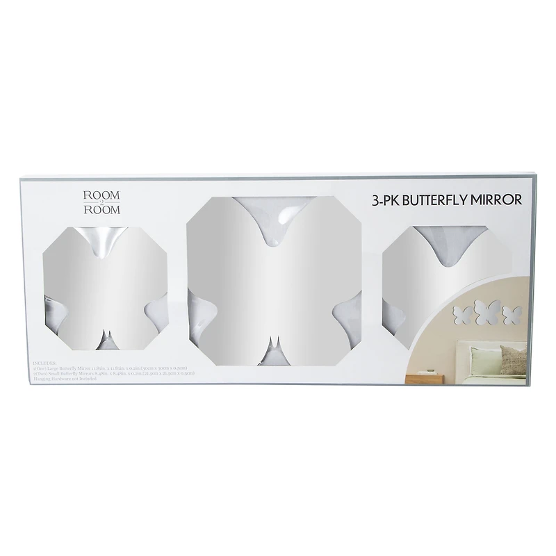 Butterfly Mirrors 3-Count